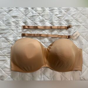 Soma Strapless Bra with Optional, Adjustable Straps